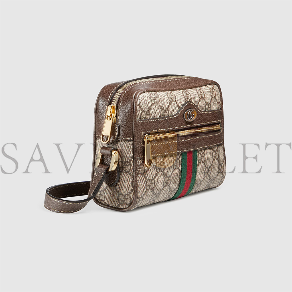 GUCCI OPHIDIA GG SUPREME MINI BAG 517350 (17.5*12*5.5cm)